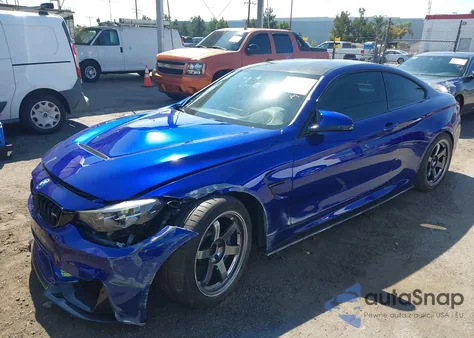 2019 BMW M4 Cs z USA, uszkodzony, nr VIN WBS3S7C55KAC09329